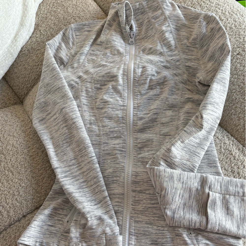 Gray Zip-Up Hoodie